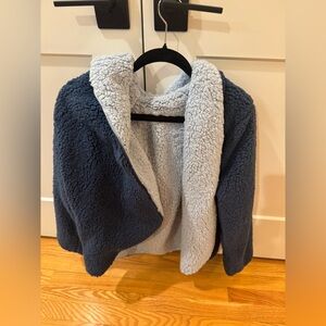 La Hearts Navy and Gray Kids Cape